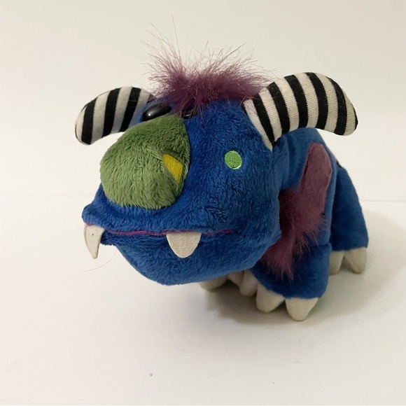 Ganz Webkinz Midnight Monster Stuffed Animal Plush Toy Ugly Ogre No Code - Picture 2 of 15